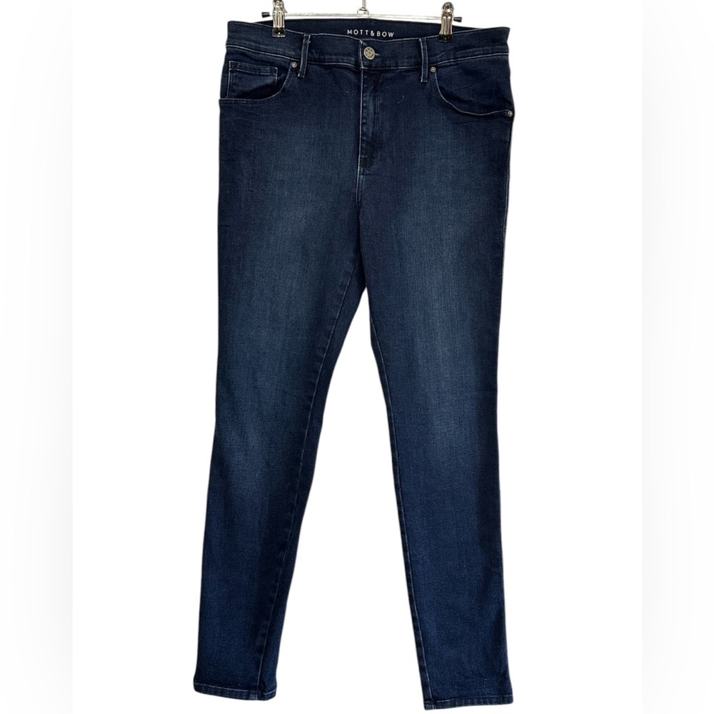 MOTT & BOW MID RISE SKINNY W32 x L30